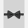 Pronto Uomo Chevron Stripe Twill Pre-Tied Bow Tie