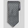 Joseph Abboud Narrow Geomtric Floral Medalion Tie