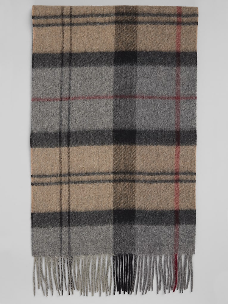 Joseph Abboud Plaid Cashmere Scarf