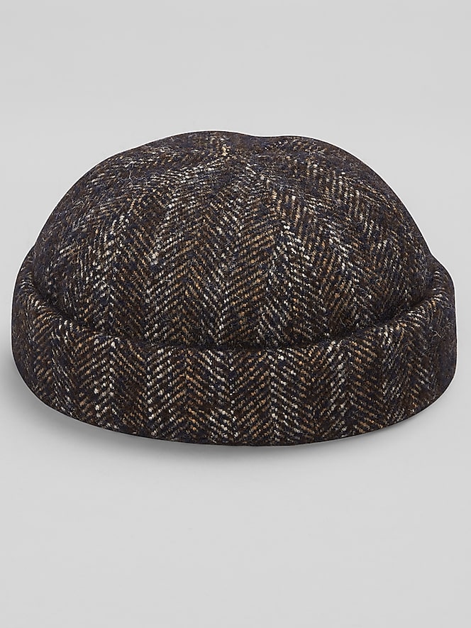 Biltmore Herringbone Tweed Watch Cap