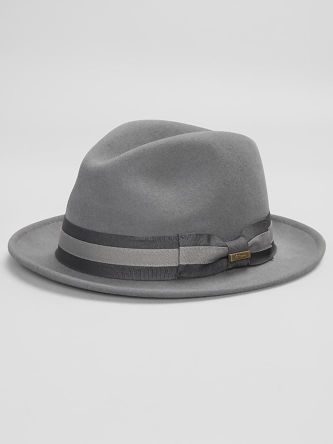 Biltmore Bow Pinch Wool Fedora