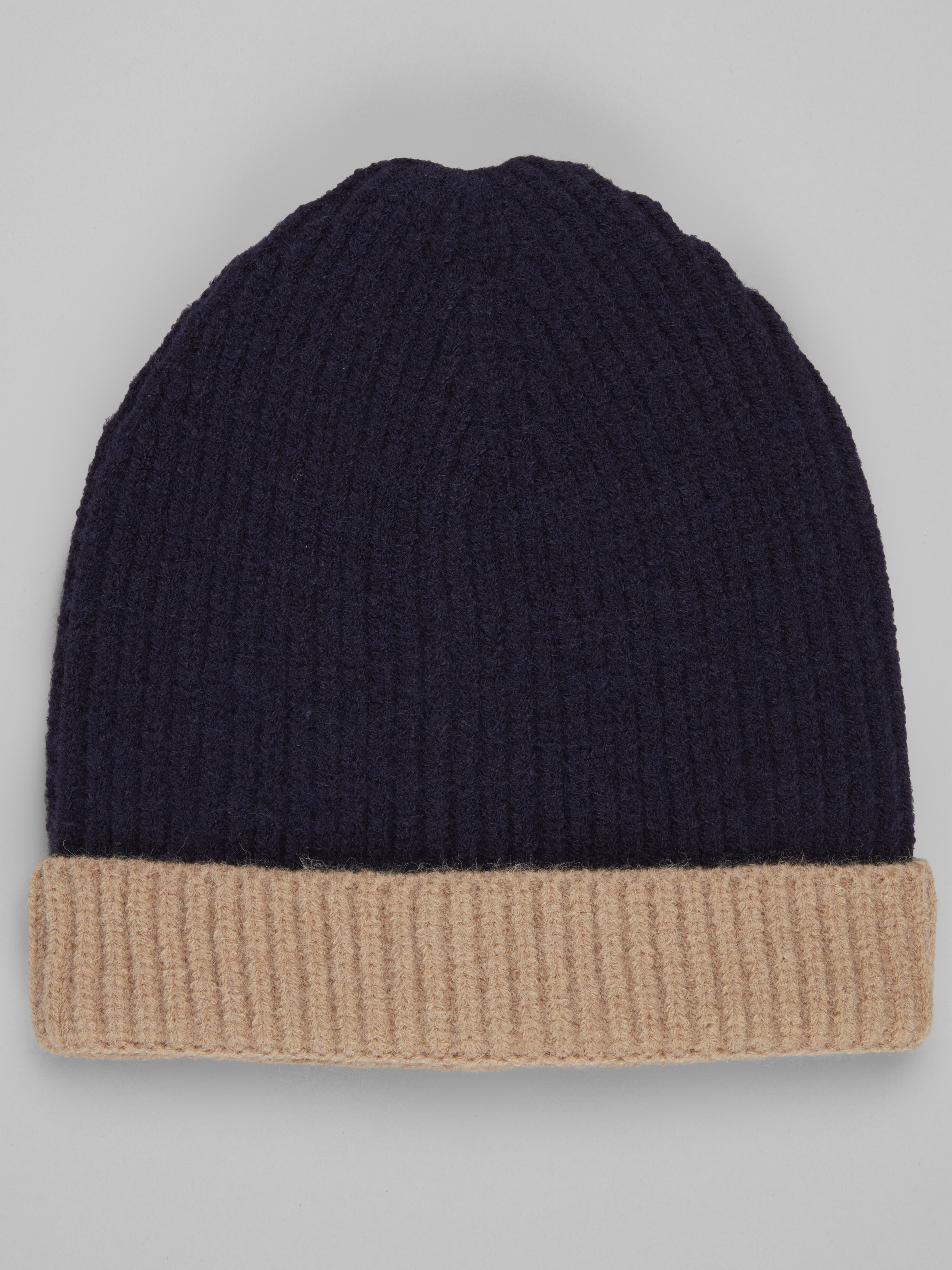 Contrast Cuff Beanie