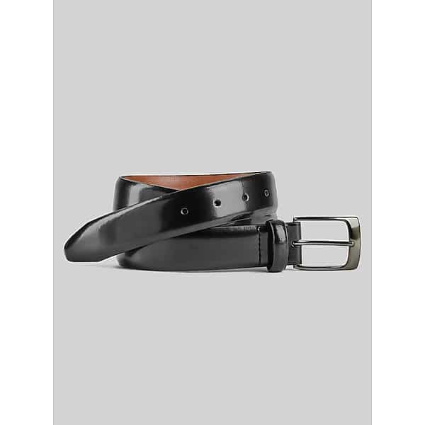 johnston murphy mens upton dress belt black