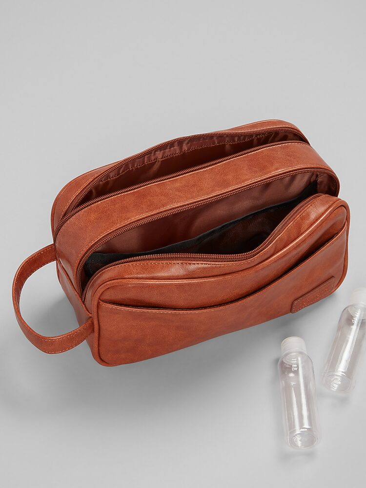 Perry Ellis Casual Travel Kit, Brown | Luggage | Men display picture 3