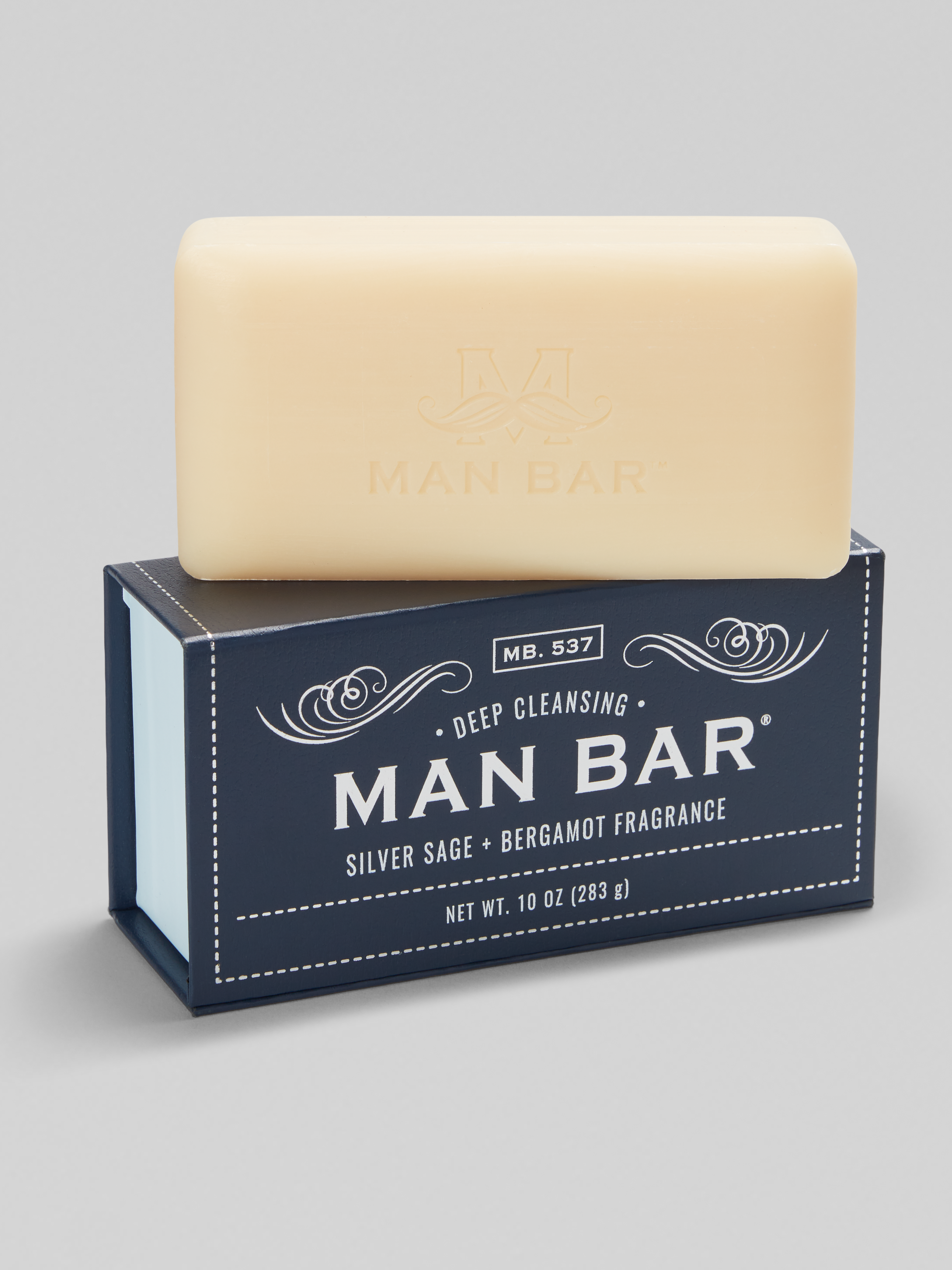 Man Bar Deep Cleansing Silver Sage & Bergamot Bar Soap