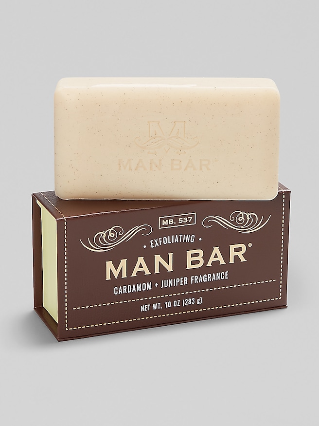 San Francisco Soap Co. Men's Man Bar Exfoliating Cardamom & Juniper Bar Soap , Misc