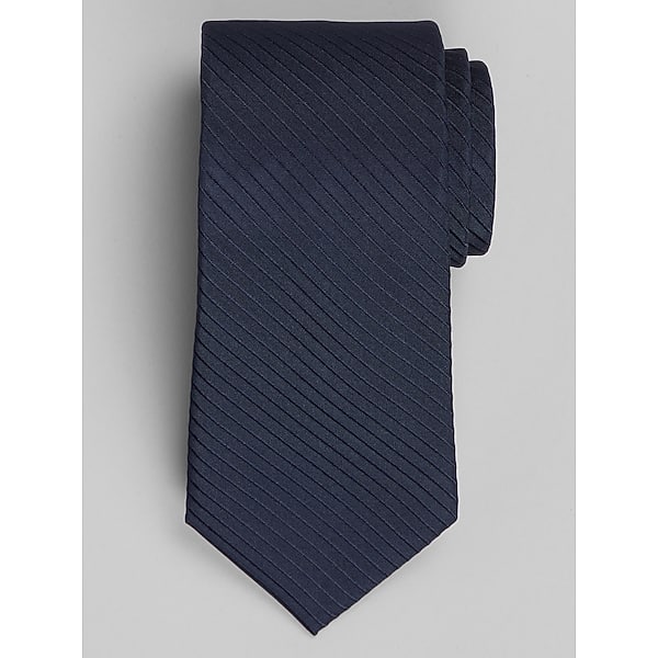 Awearness Kenneth Cole Men's Ribbit Stripe Tie Navy - Size: One Size