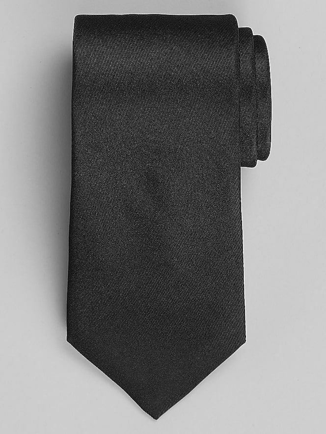 Awearness Kenneth Cole Solid Silk Blend Twill Tie