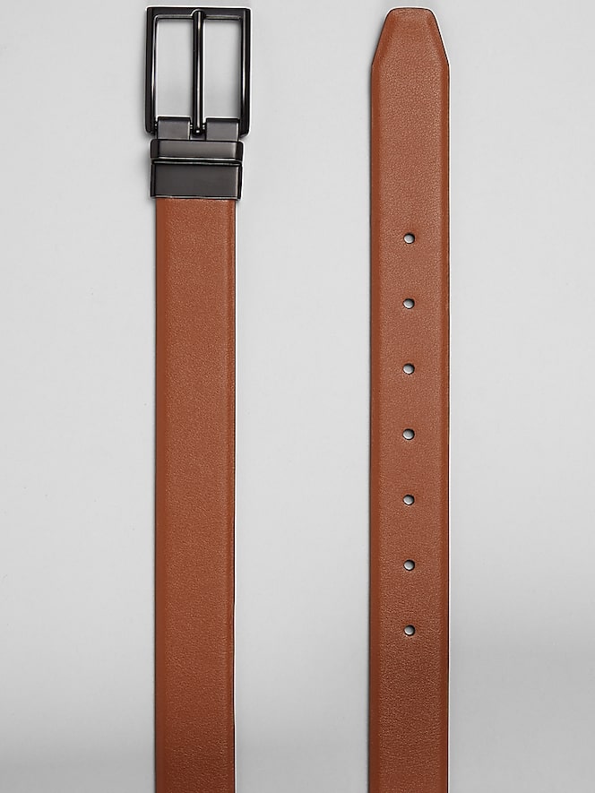 Awearness Kenneth Cole Feather Edge Reversible Leather Belt
