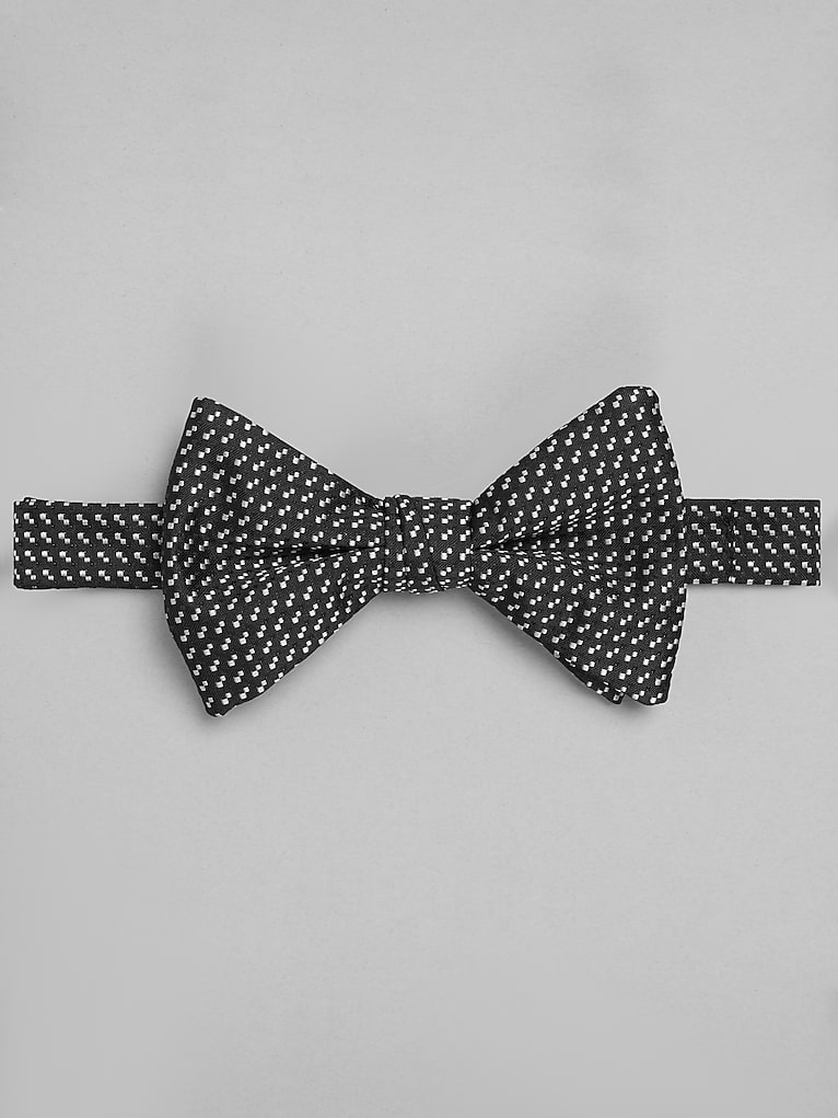 Egara Square Dot Pre-Tied Bow Tie
