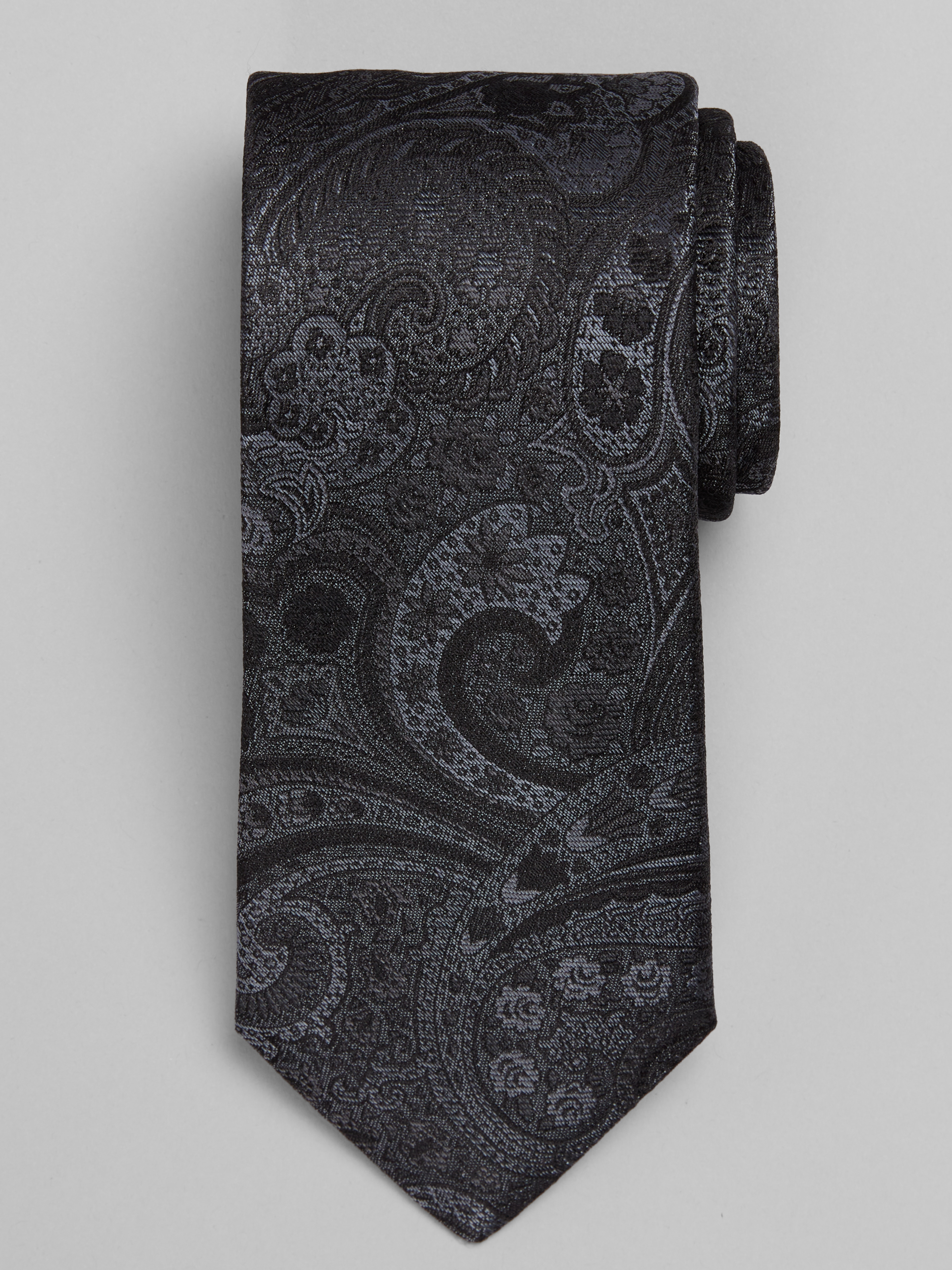 Narrow Paisley Tie
