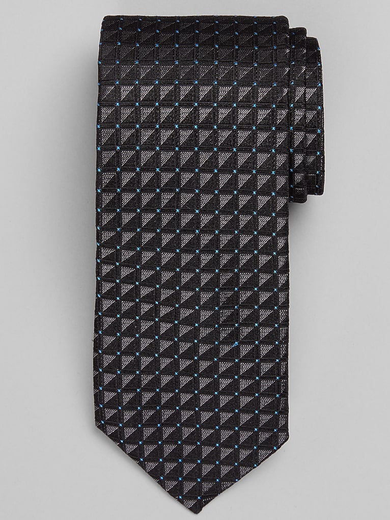 Awearness Kenneth Cole Narrow Geo Dot Tie