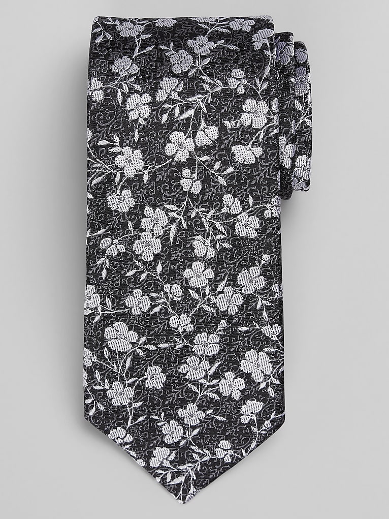 Joseph Abboud Narrow Floral Tie