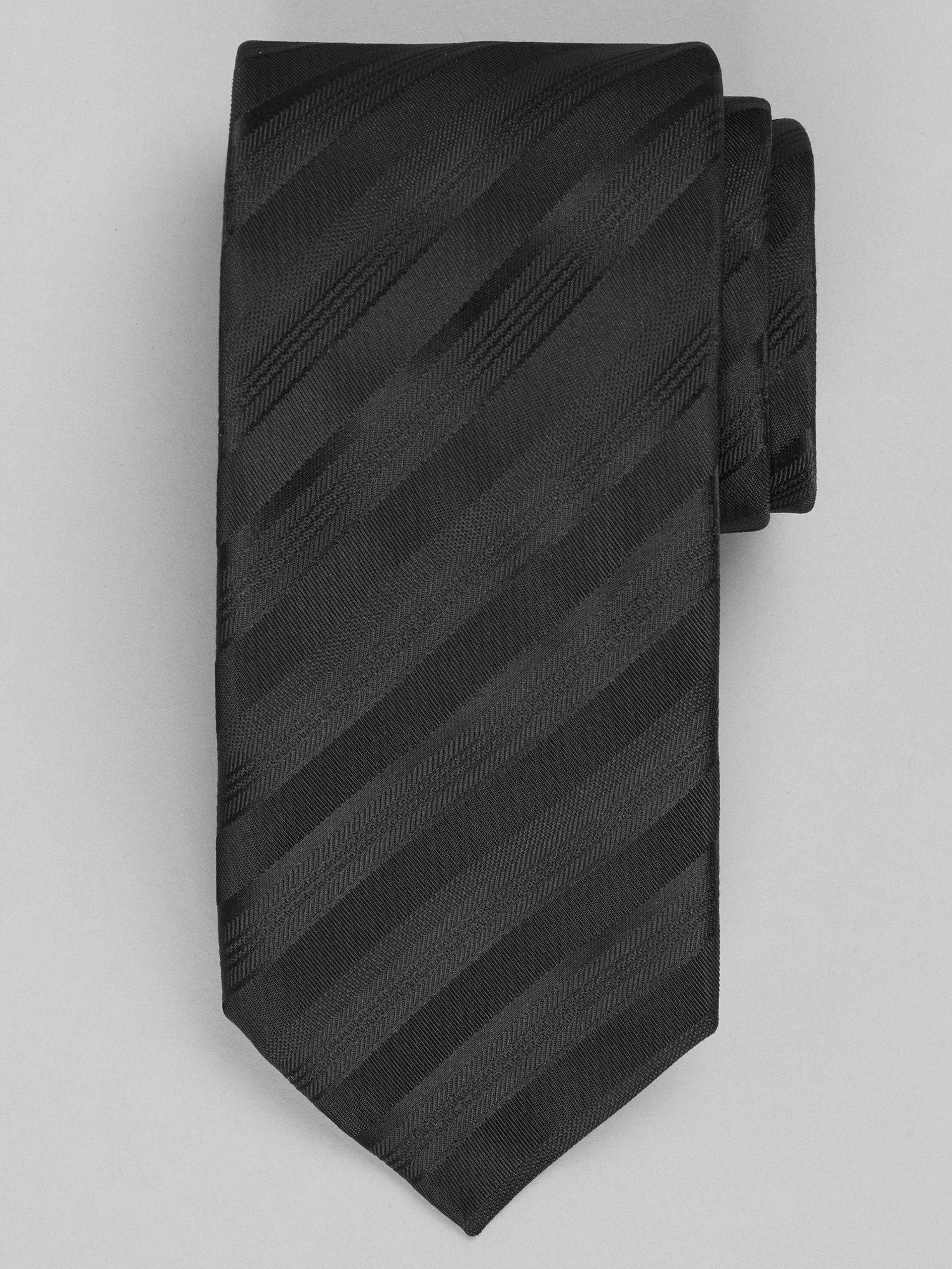 Tonal Bias Stripe Tie