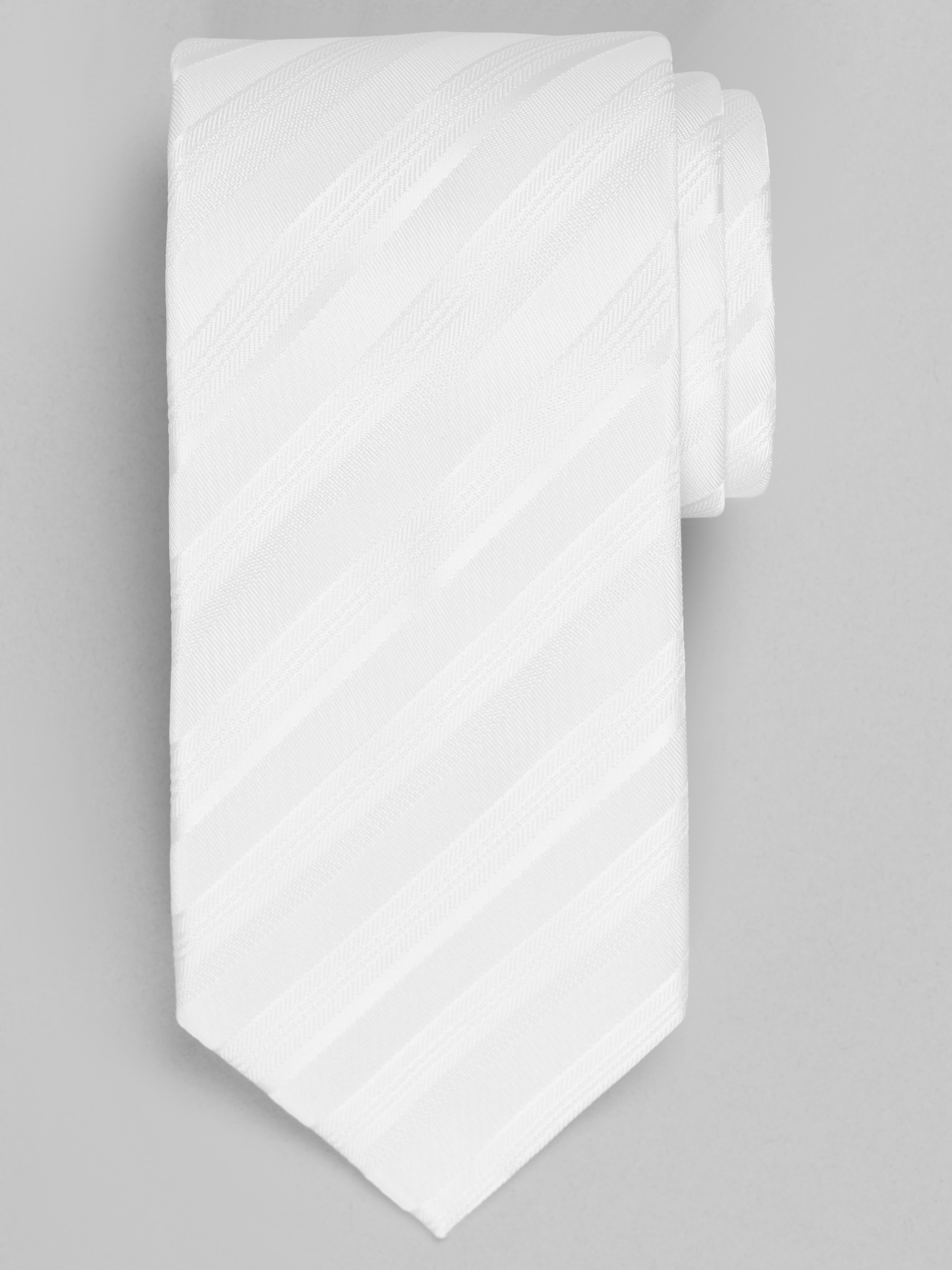 Narrow Bias Stripe Tie
