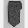 Pronto Uomo Narrow Metallic Bias Stripe Tie