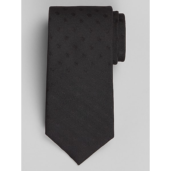 Calvin Klein Men's Dot Tie Black - Size: One Size