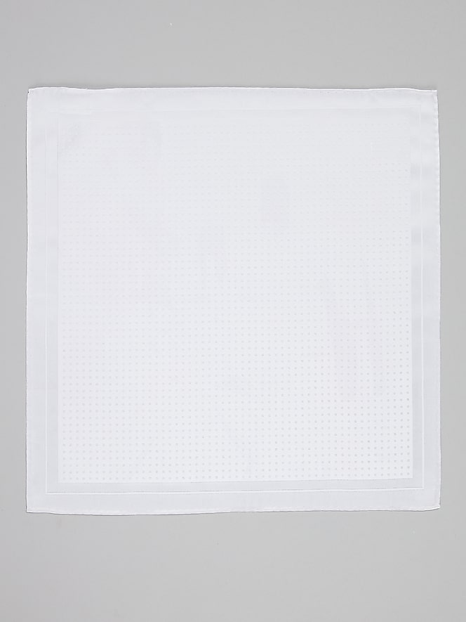 Pronto Uomo Square Dot Pocket Square