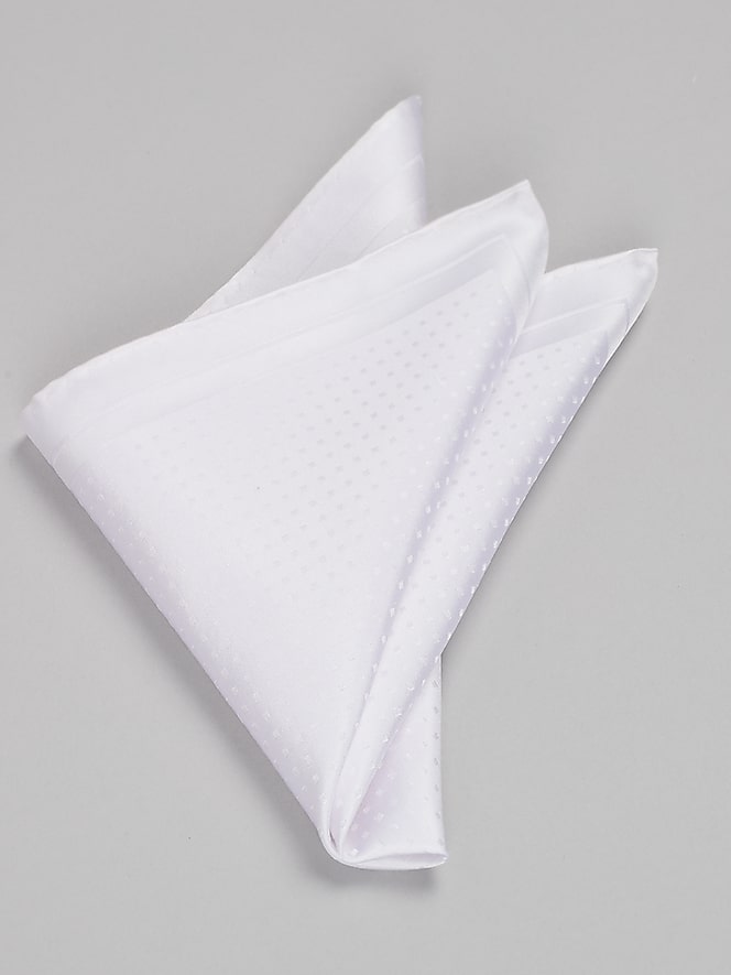 Pronto Uomo Square Dot Pocket Square