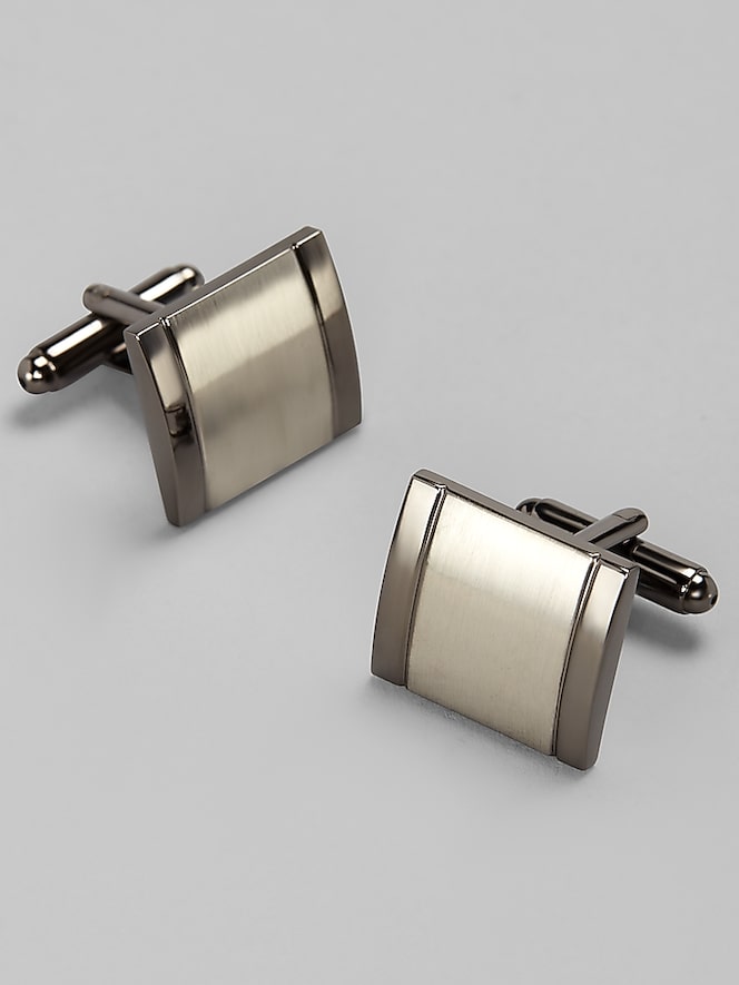 Pronto Uomo Bordered Square Cufflinks