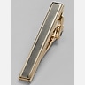 Pronto Uomo Two Tone Border Tie Bar