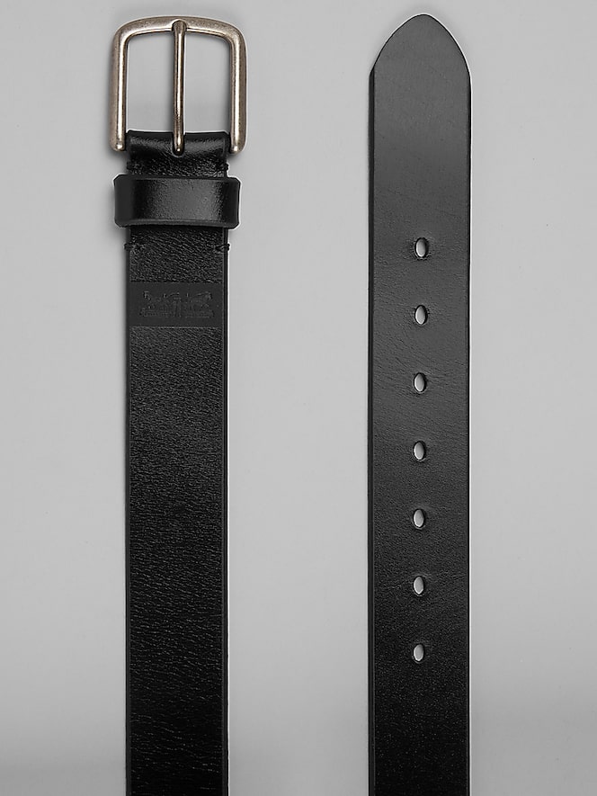 Levi's Sanded Logo Leather Belt