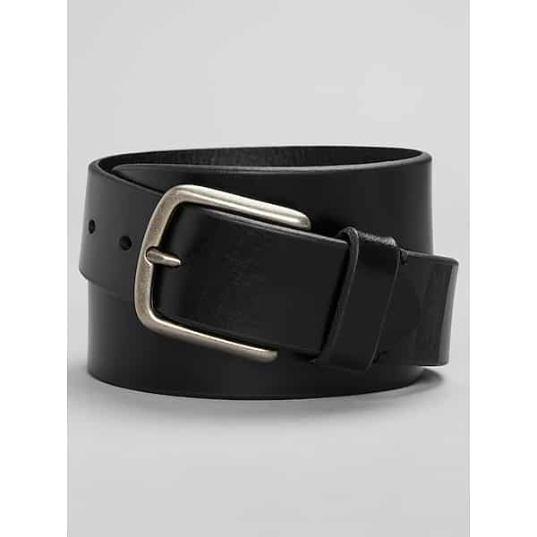 Levi's Men's Sanded Logo Leather Belt Black - Size: XL TMW8BRR14002