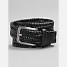 Joseph Abboud Stretch Leather Braided Belt