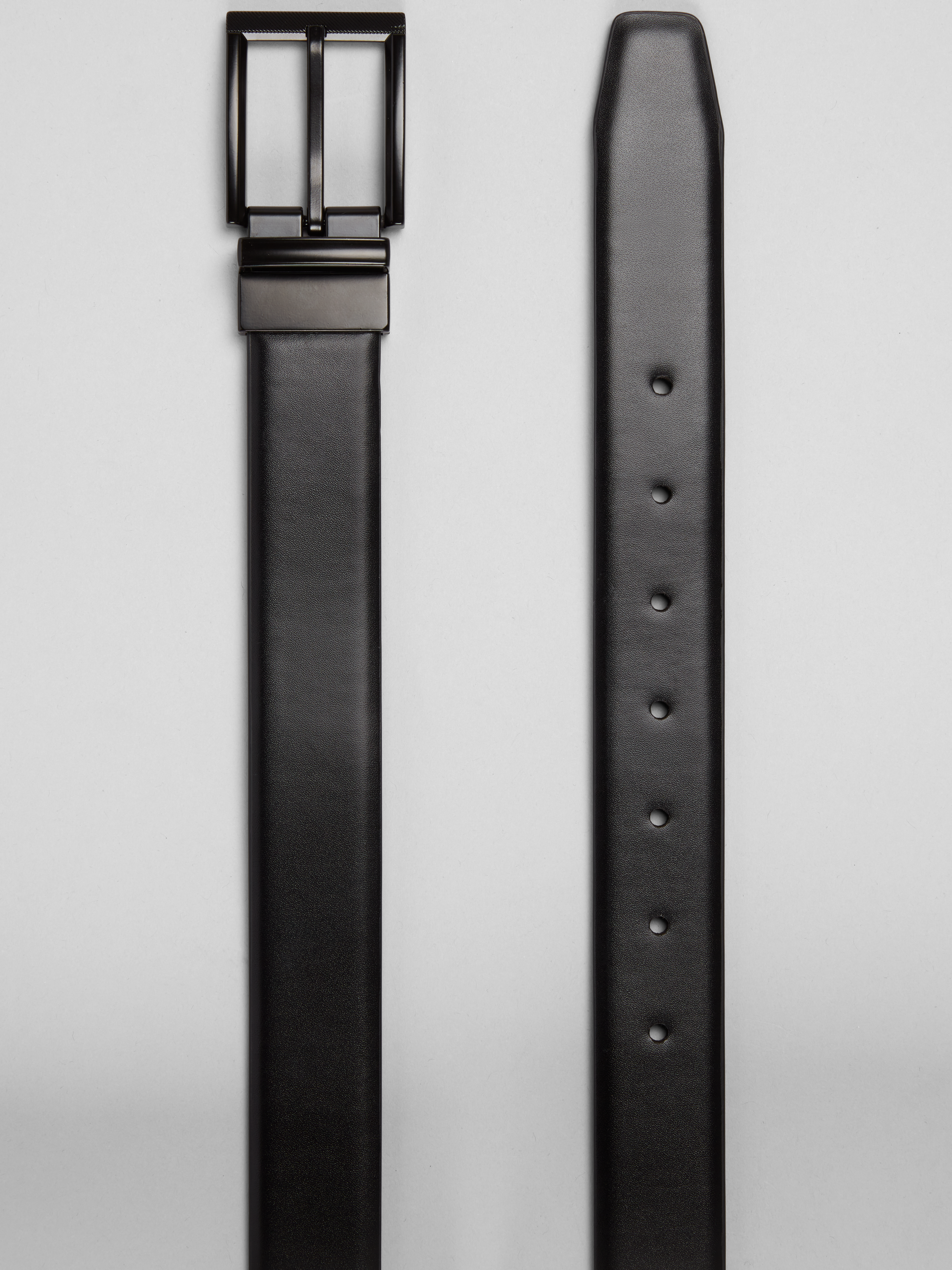 Feather Edge Reverible Textured Buckle Belt