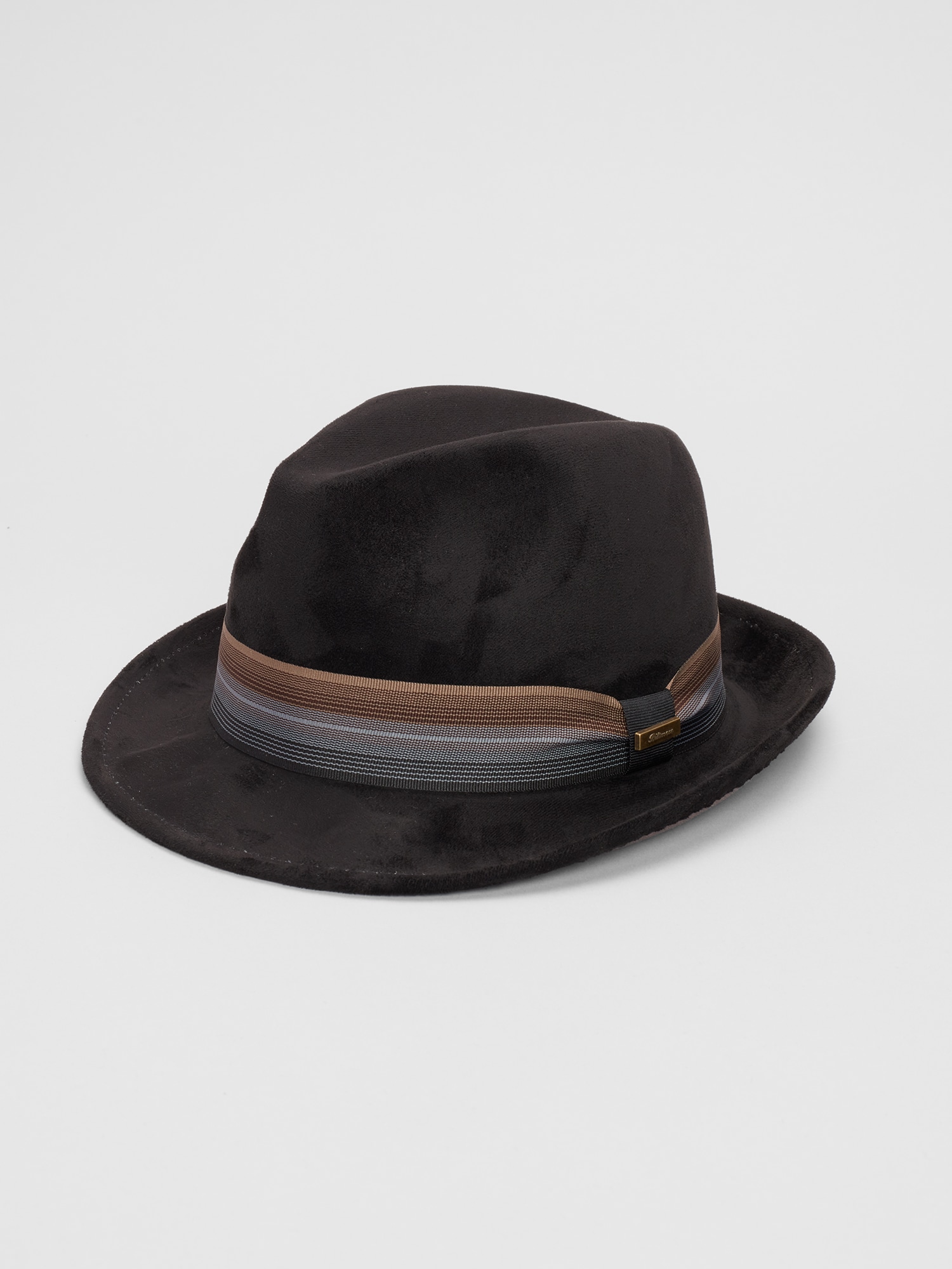 Faux Suede Fedora