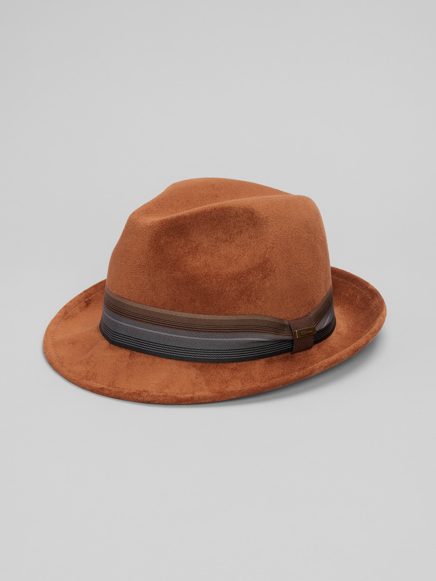 Faux Suede Fedora