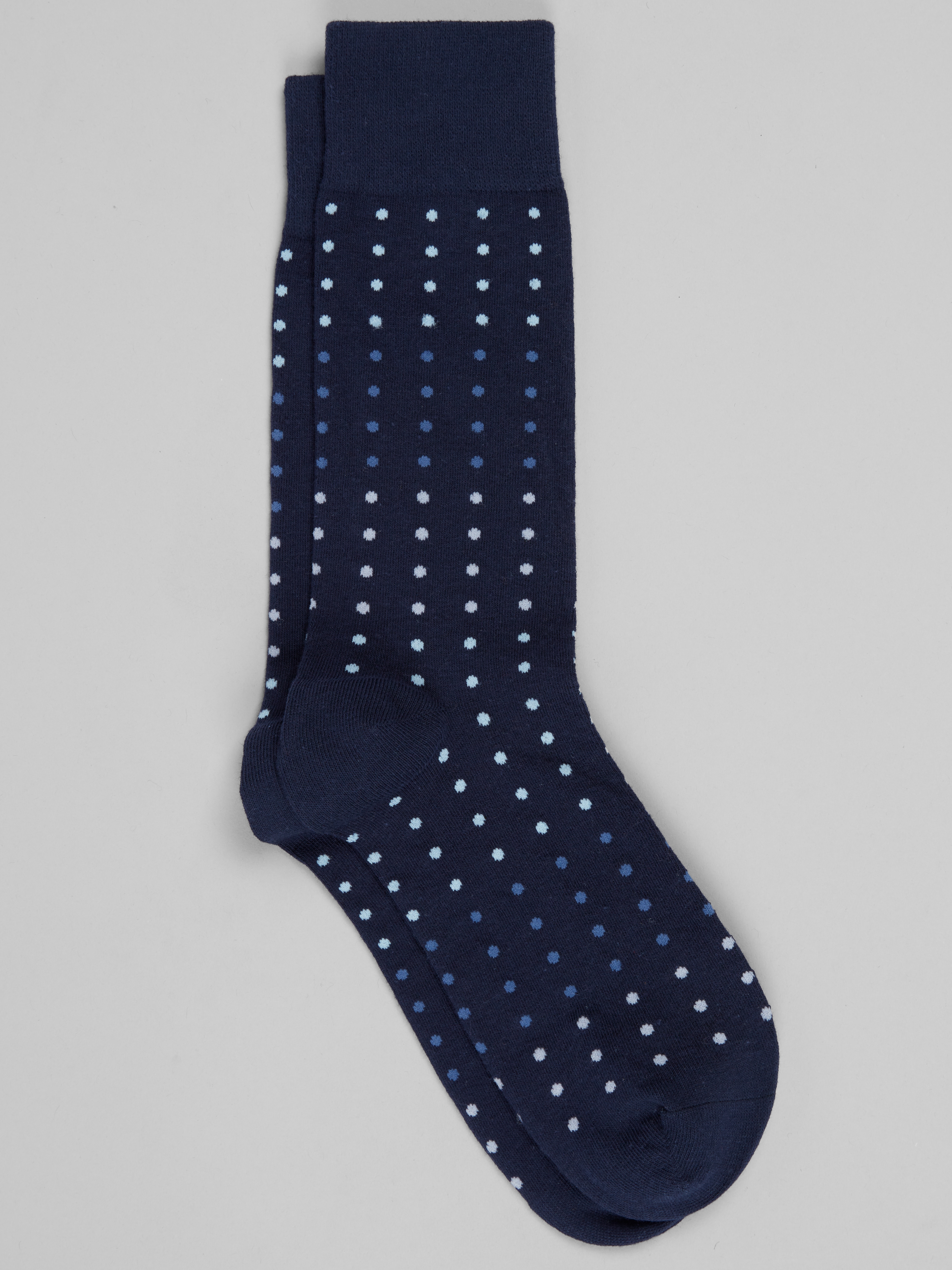 mens dress socks navy blue 3 Pack Cotton Blend Sock main image 1