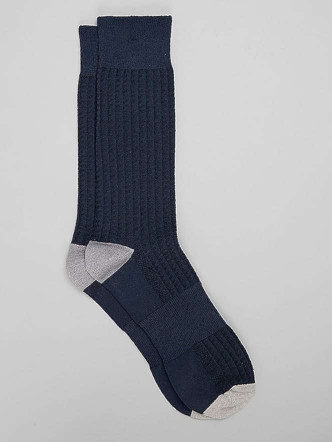 Awearness Kenneth Cole CHILLFLEX Texture Grid Socks, 1-Pair