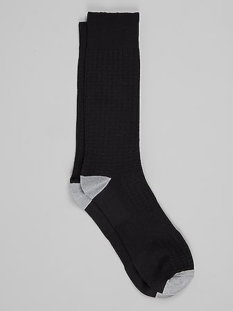 Men's Black Dress Socks