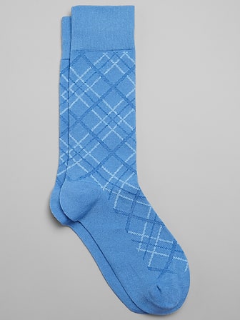 army dress blue trousers Men's Outline Bunny Dress Sock in Navy