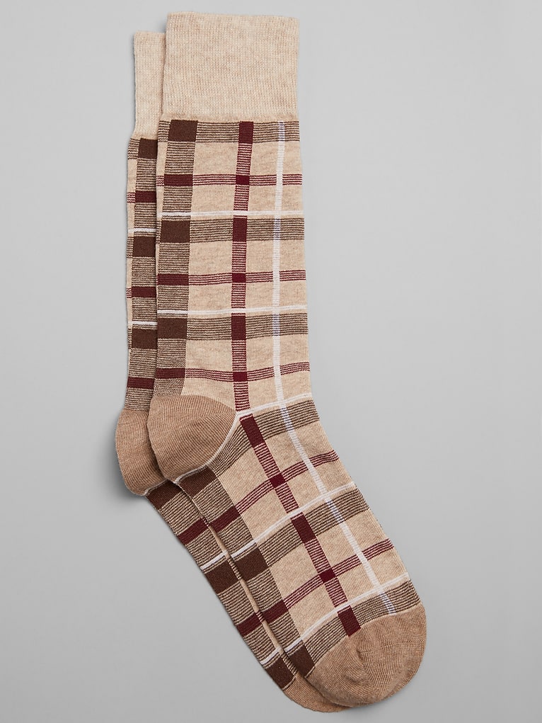 Joseph Abboud Plaid Socks
