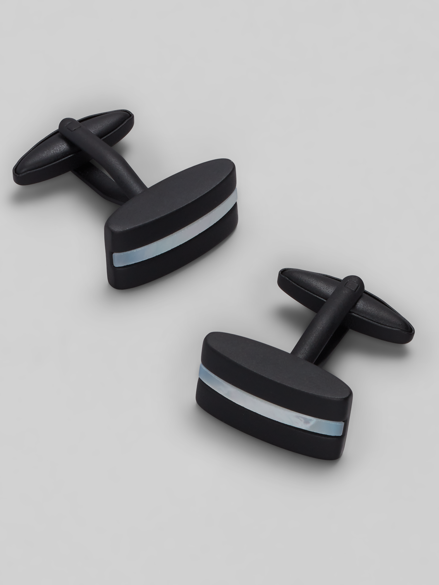 Stripe Rectangular Cufflinks