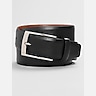 Joseph Abboud Feather Edge Pebbled Leather Belt