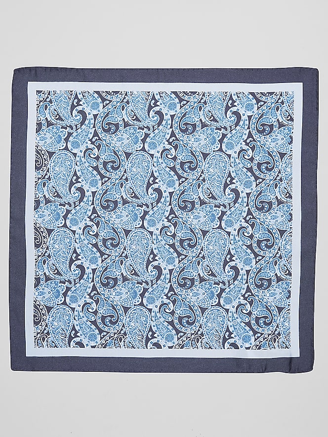 Joseph Abboud Painterly Paisley Pocket Square
