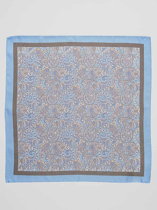 Joseph Abboud Painterly Paisley Pocket Square