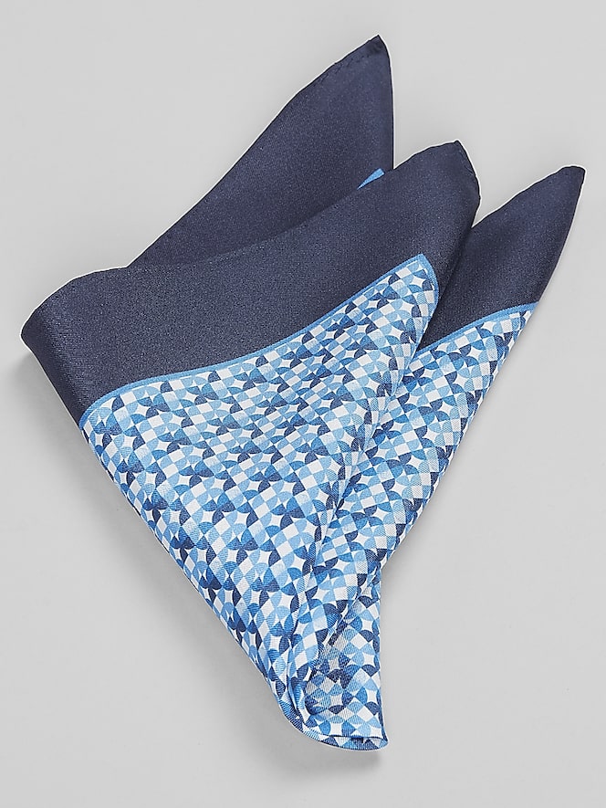 Joseph Abboud Modern Geo Pocket Square
