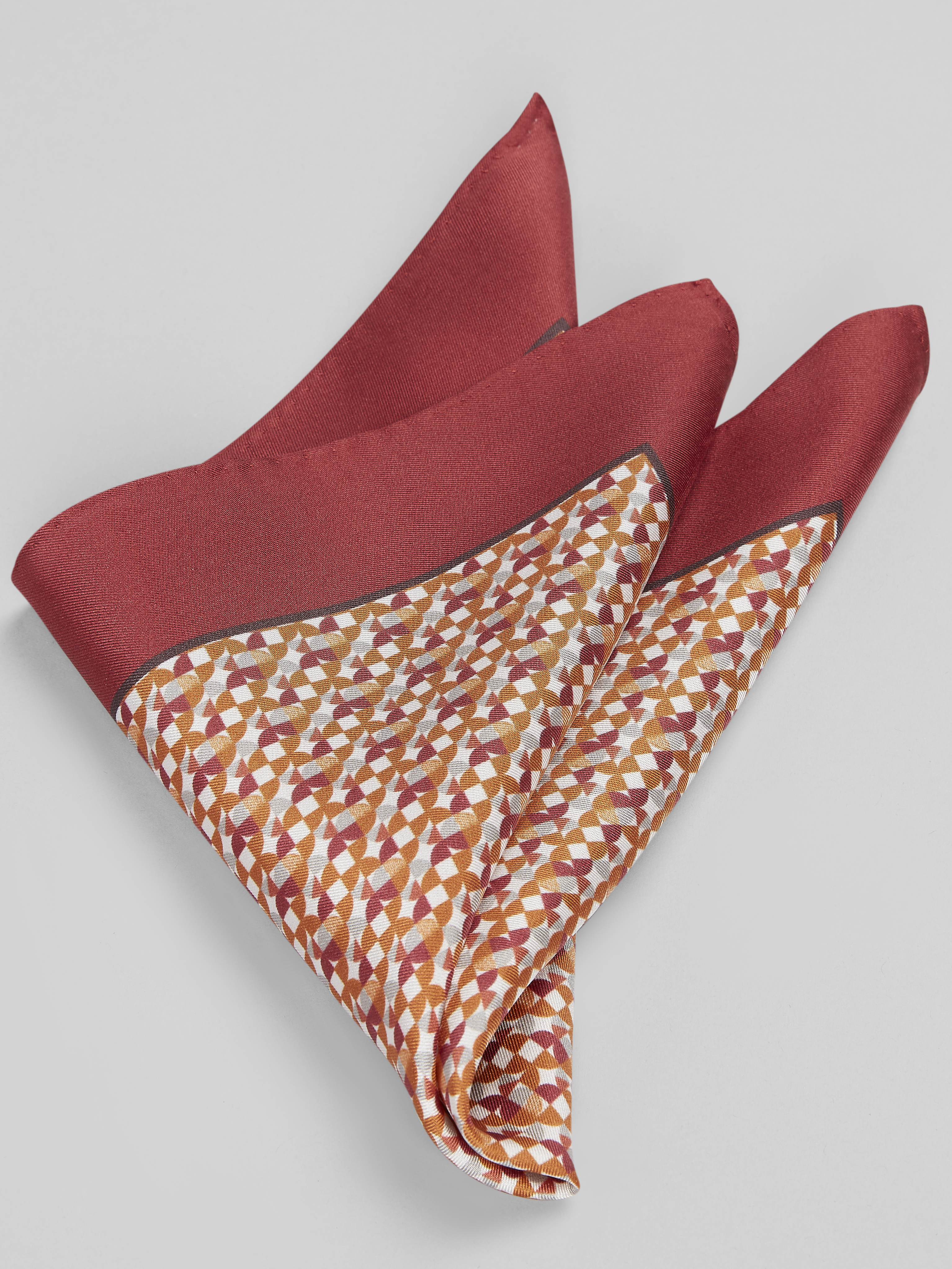 Modern Geo Pocket Square