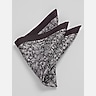 Joseph Abboud Mini Paisley Pine Silk Pocket Square