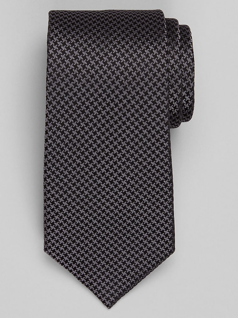 Joseph Abboud Blurred Houndstooth Tie