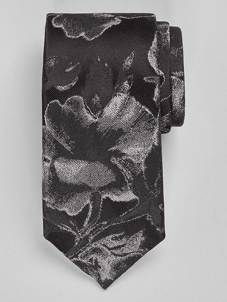 Joseph Abboud Oversized Abstract Floral Tie