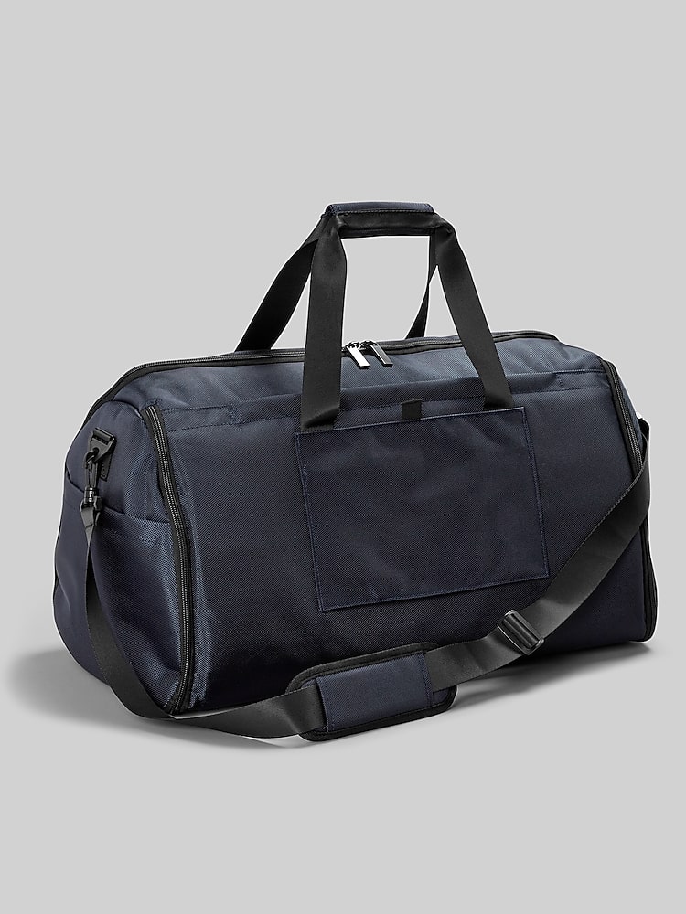 ゲス Awearness Kenneth Cole Garment Duffle Bag, Navy - Blue | Bags