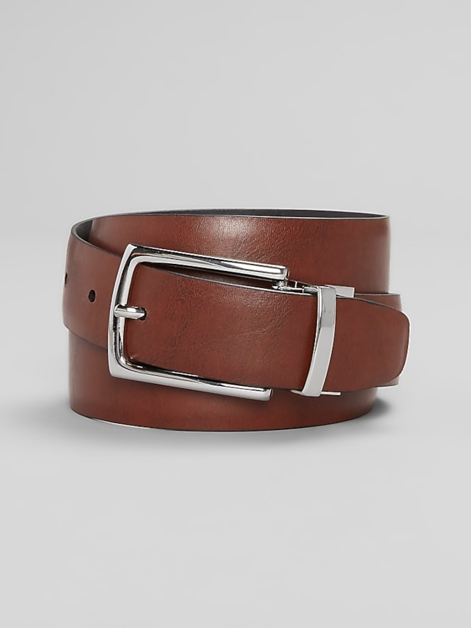 Joseph Abboud Reversible Smooth Leather Belt