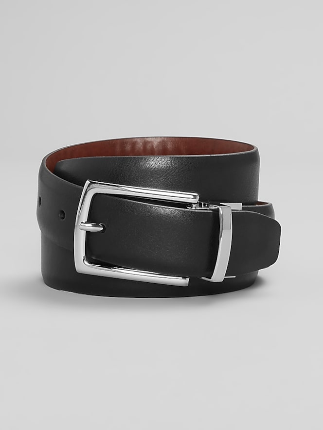 Joseph Abboud Reversible Smooth Leather Belt