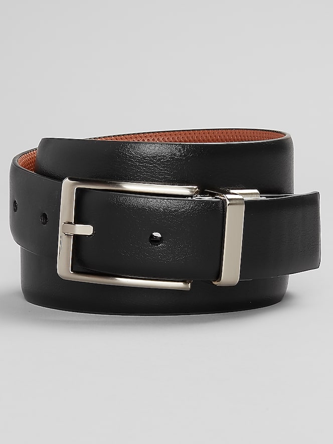 Awearness Kenneth Cole Perforated Reversible Belt, Brown - Image 3 of 3