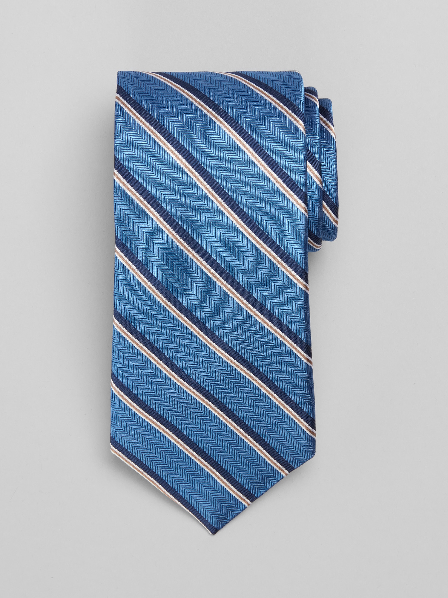 Chevron Ribbon Stripe Tie
